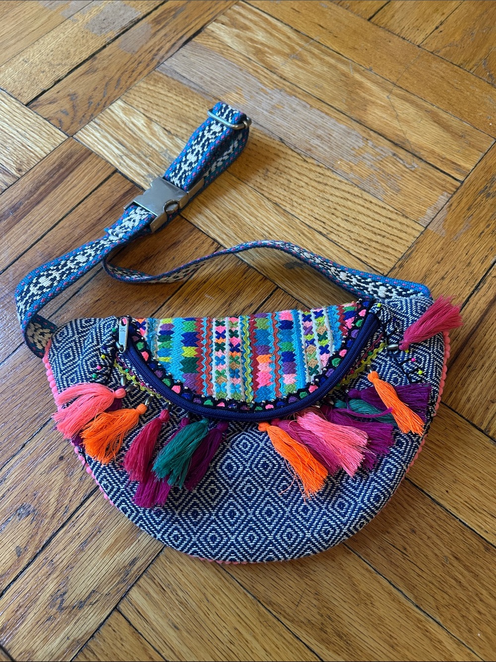 Roberta Freymann Multicolor Crossbody Bag